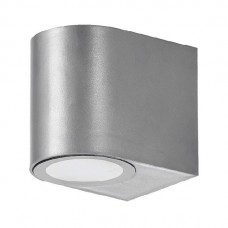 Φωτιστικό Σποτ Μονής Κατεύθυνσης 1xGU10 230V Polycarbonate IP54 Γκρι 3-0706